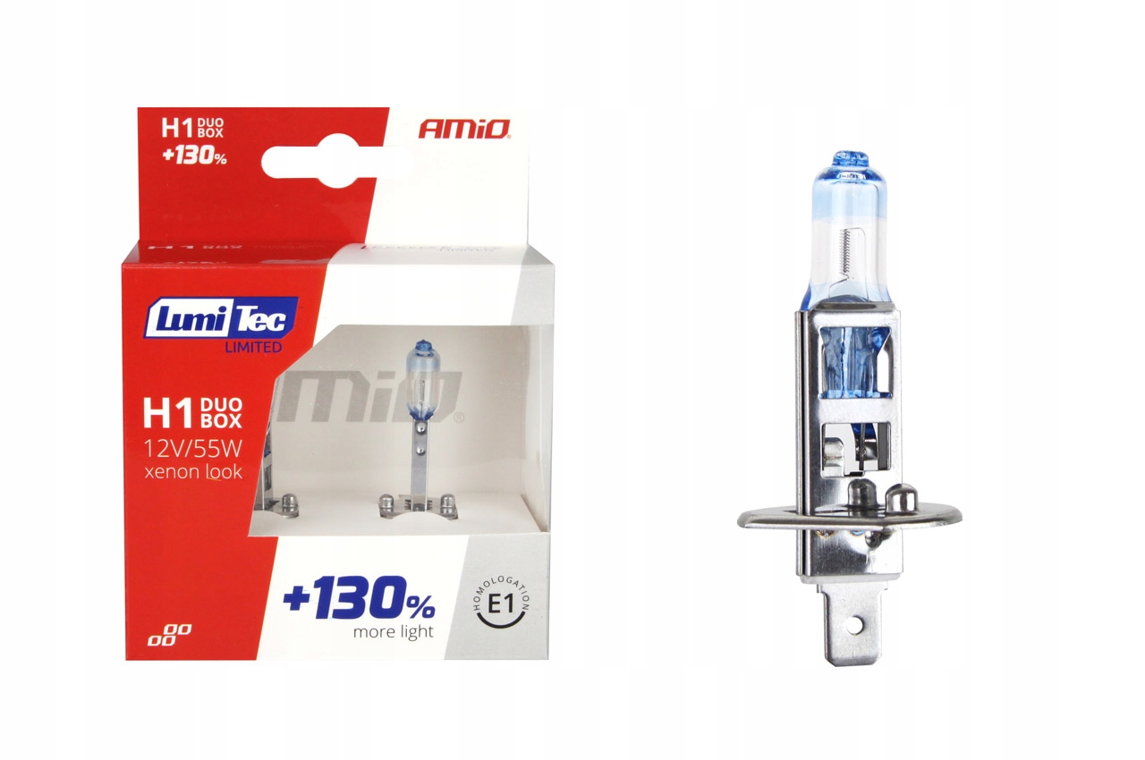

Żarówki H1 12V LumiTec Limited +130% 4300K Komplet