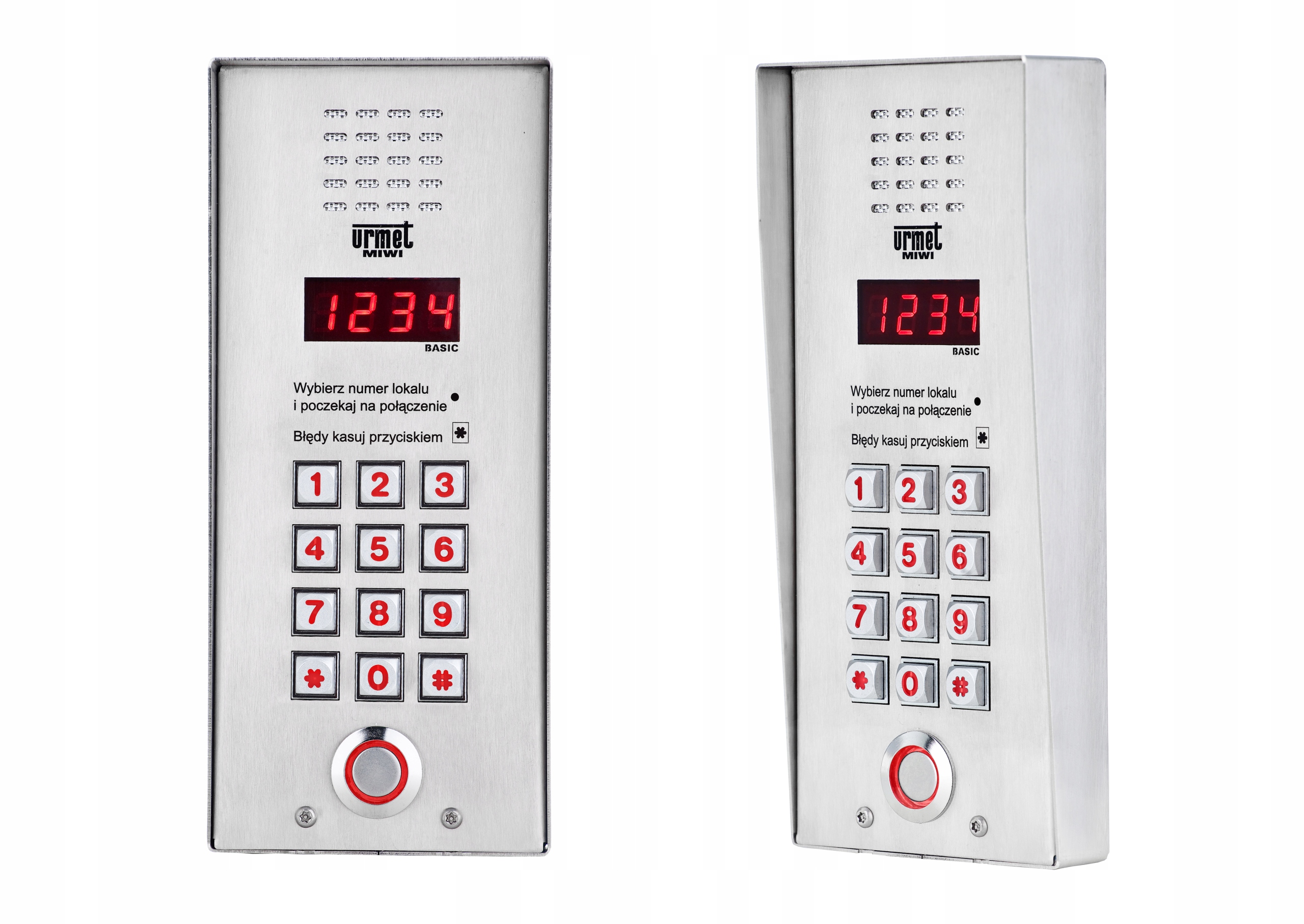 DOMOFON CYFROWY 3-RODZINNY 1062/105VD SCAITEL Rodzaj domofonu Wielorodzinny