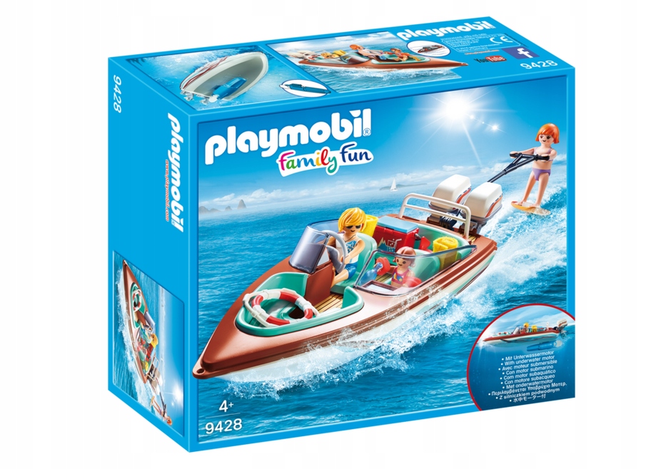 

Playmobil 9428 Motorówka z Silnikiem Podwodnym