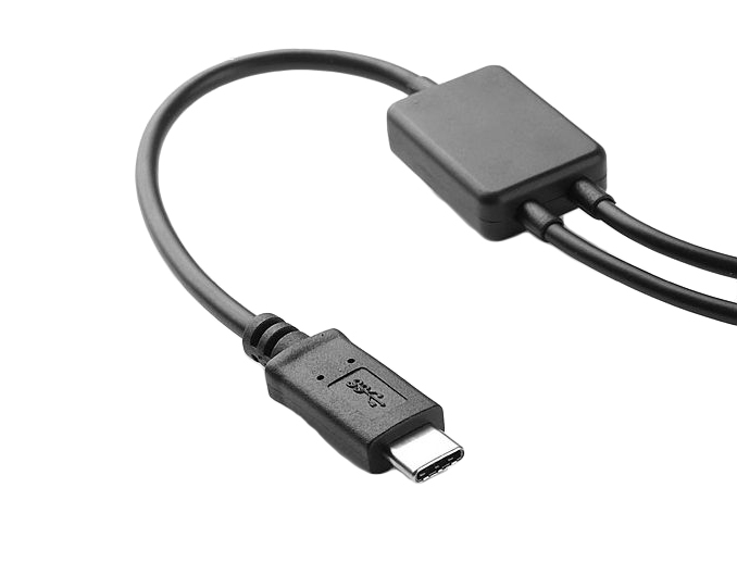 HUB OTG USB 3.1 USB-C typ C do 2 x porty USB 2.0 Zastosowanie USB, FireWire