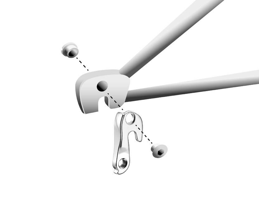 Hak Przerzutki GH-132 Coluer 4Ever Felt Kod producenta GH-132