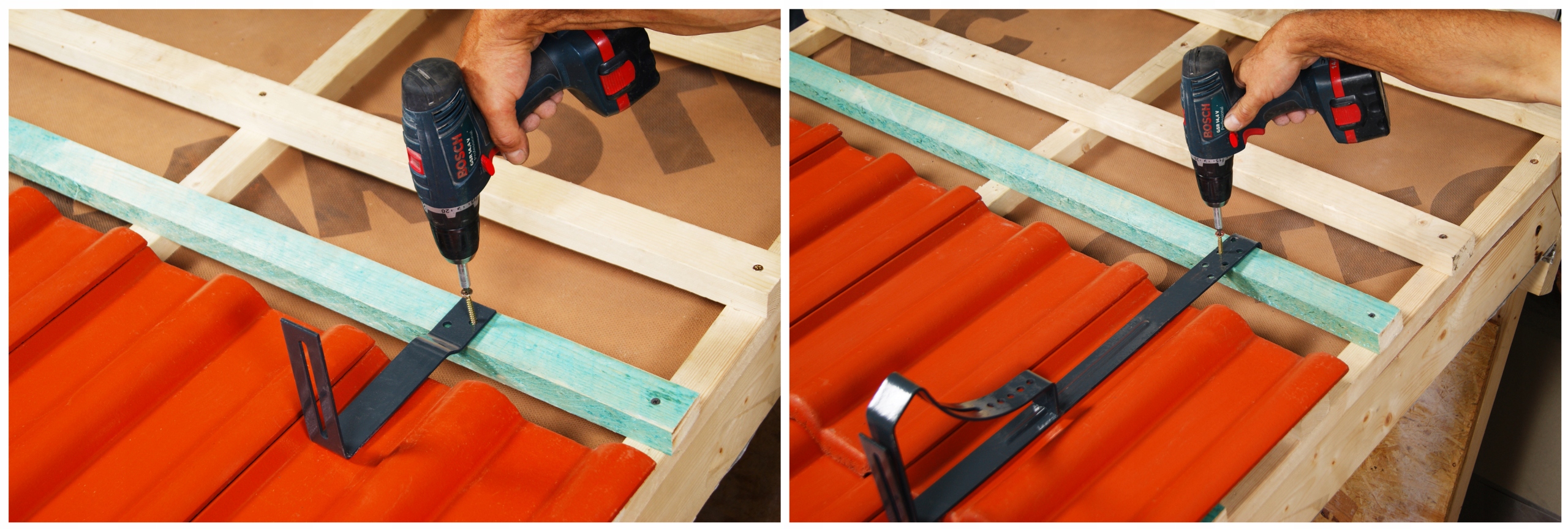 Płotek 150cm do dachówek betonowych i ceramicznych Długość 150 cm