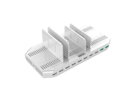 

stacja ładująca 10x Usb 2.4A 96W z QC3.0 Unitek