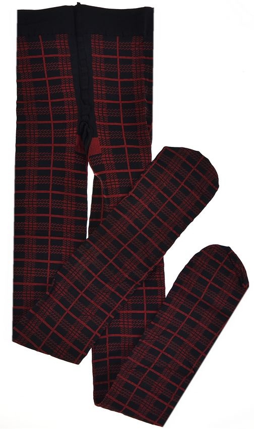 

Calzedonia rajstopy kryjące krata kratka S/m 1/2