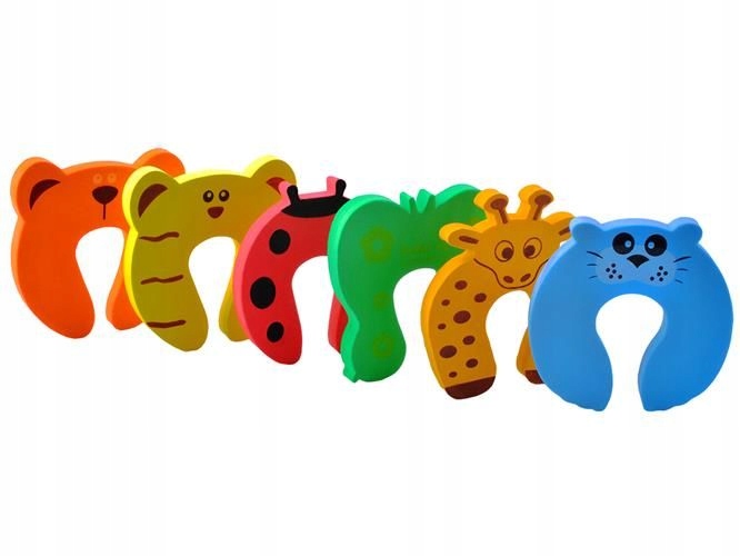 BLOKADA ZABEZPIECZENIE NA DRZWI OSŁONA NA PALCE Kolor wielokolorowy