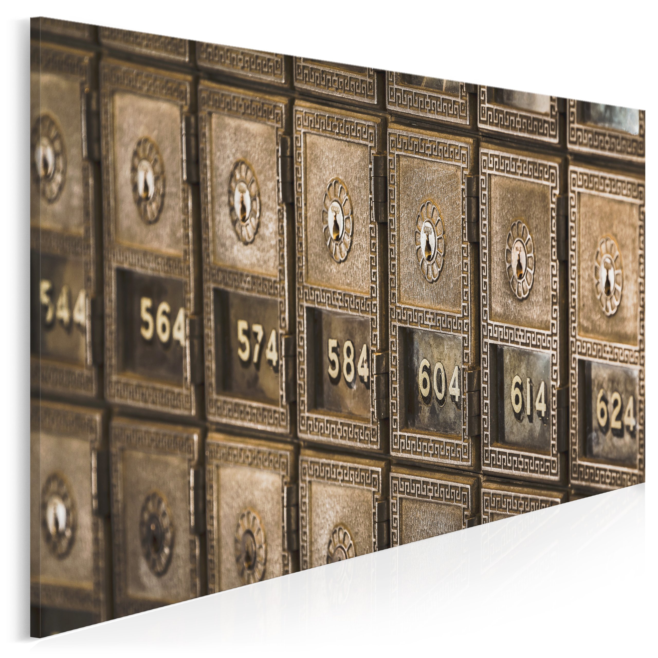 

911401 Fotografia na płótnie Skrytki Typografia