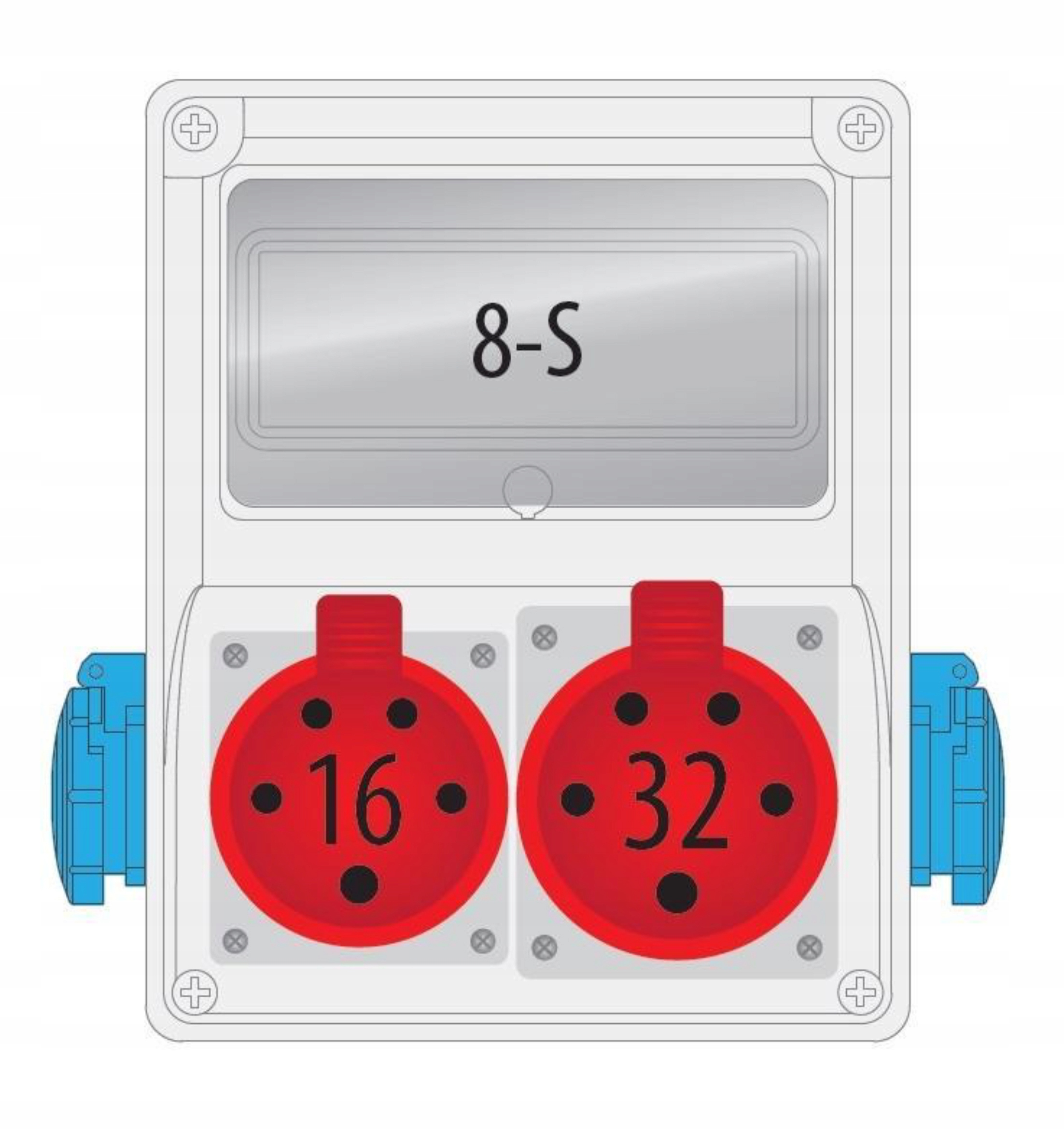 Rozdzielnica Pawbol 230 V IP44 16 A EAN (GTIN) 5901350827482