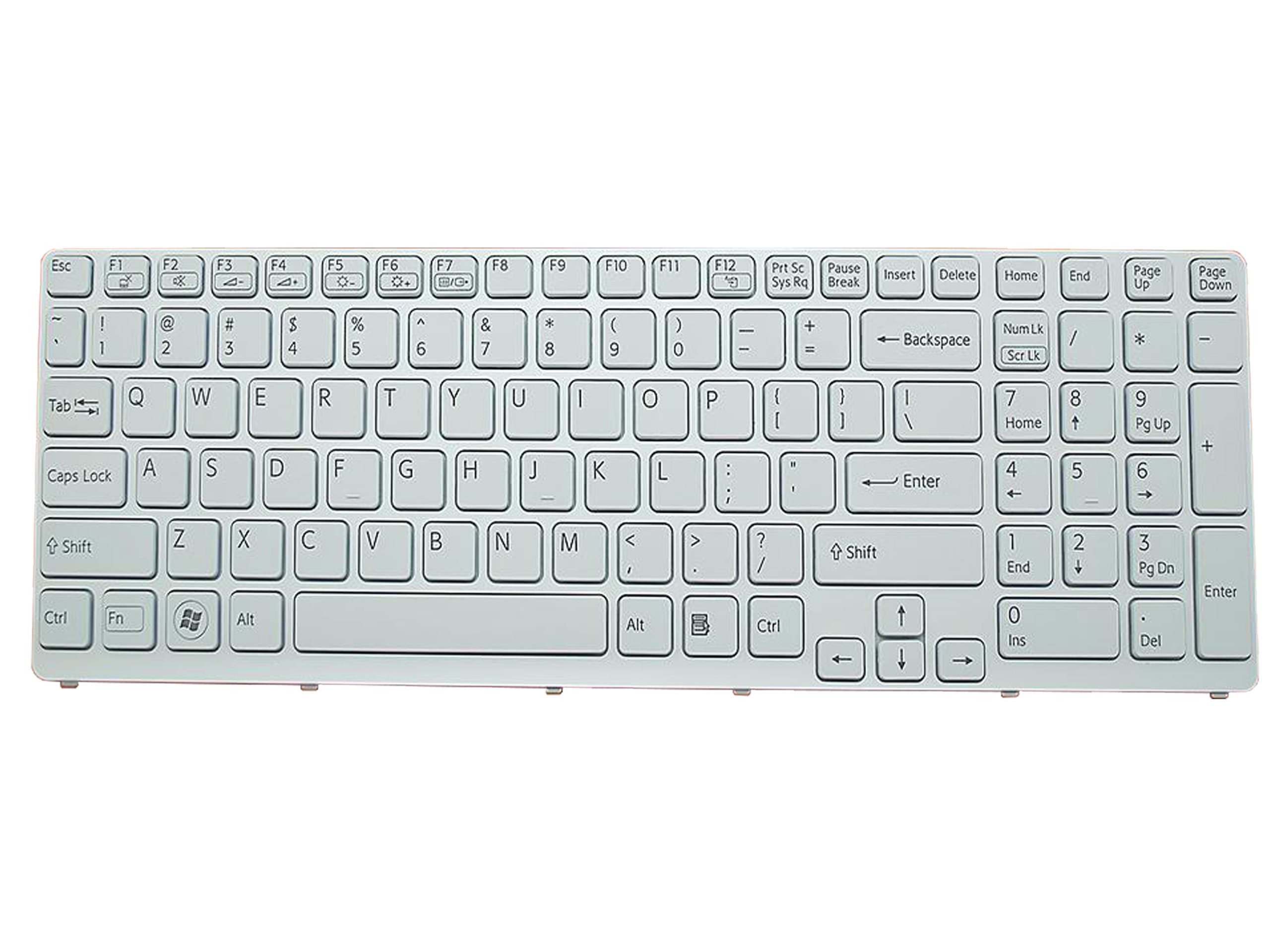 Nová Klávesnice Pro Sony SVE17 SVE-17 Led