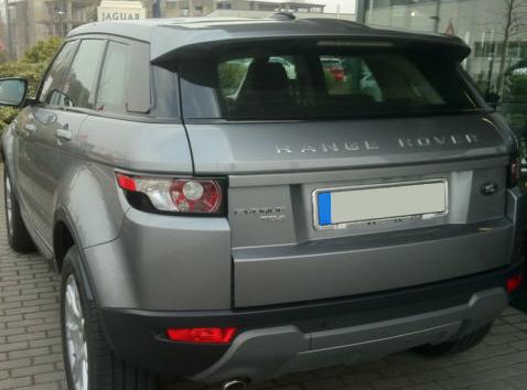 ЗАД. RANGE ROVER EVOQUE L538 BLACHA + КРИШКА  + ФАРИ 1 foto 1