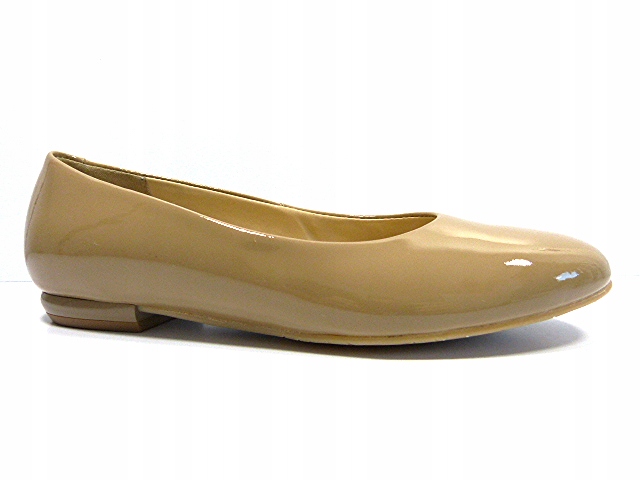 Dámské kožené balerínky typu capucino Sala 37 široká kůže