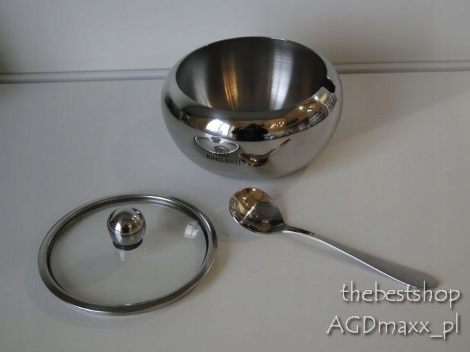 CUKIERNICA /cukierniczka STALOWA połysk 1 / 3725 Marka B&B