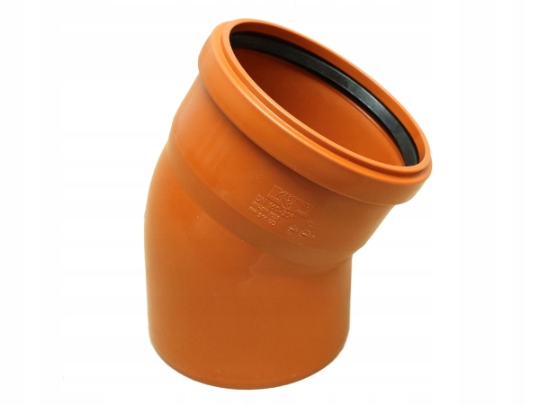 

Kolano do kanalizacji Pvc-u 160 < 30