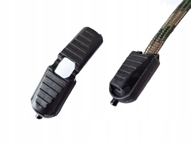 

Uchwyt suwaka / Końcówka ZIpper - 4 sztuki Czarny