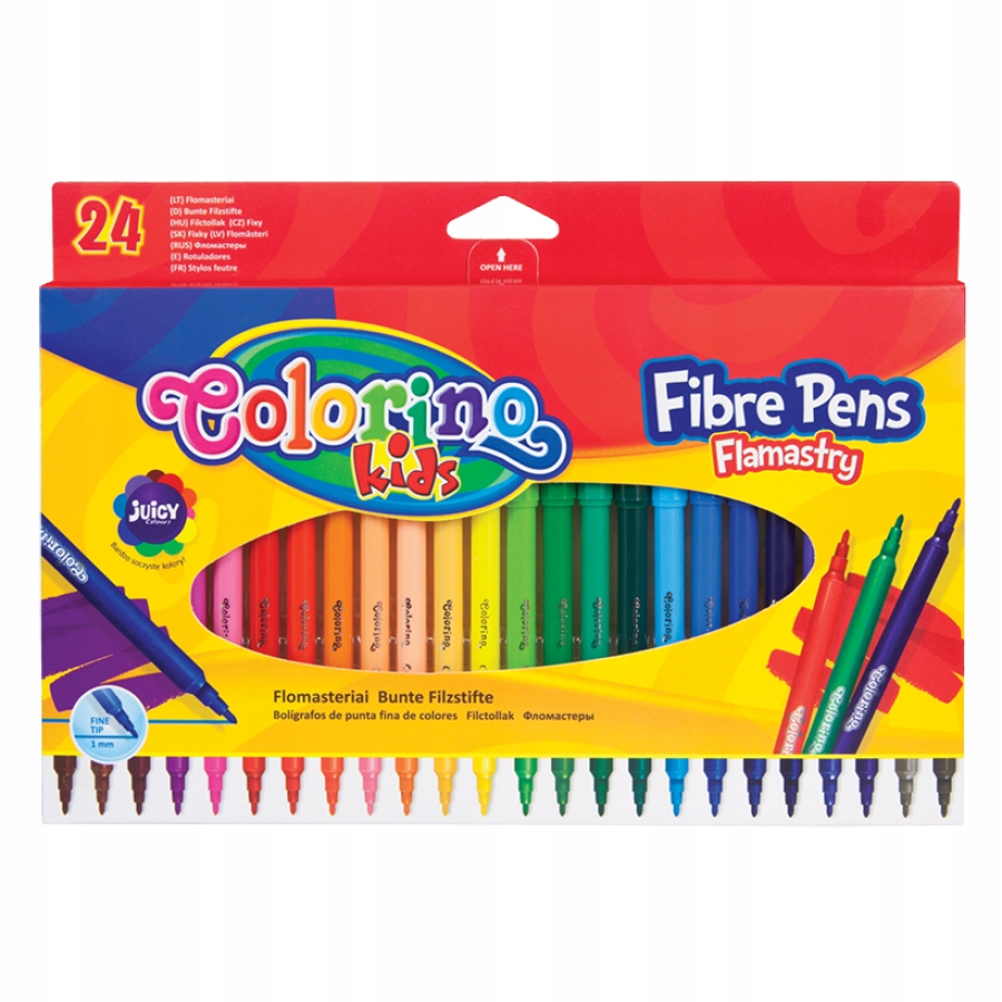 

Colorino Flamastry Szkolne 24 14625