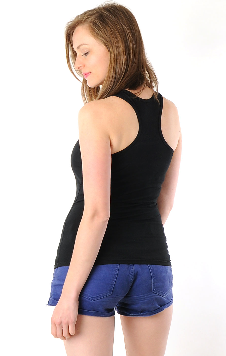 BOKSERKA SPORTOWA DAMSKA BLUZKA LAEMI 457 CZARNA M Wzór dominujący bez wzoru