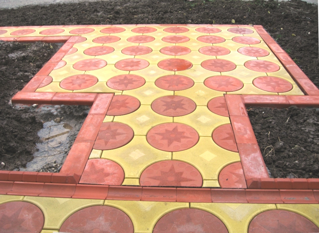 Krzyż ogrodowy formy do kostki brukowej forma Marka Marplast