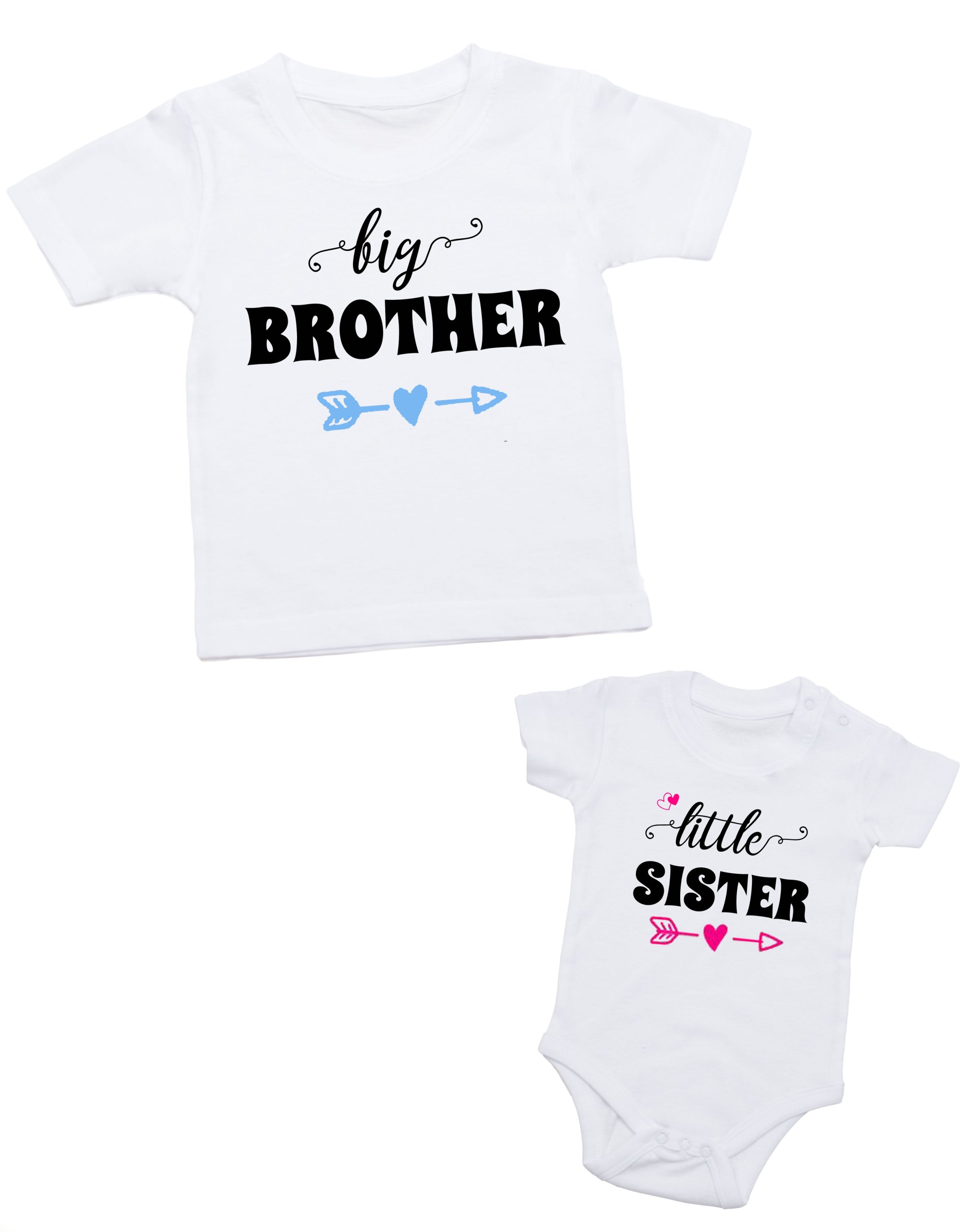 Komplet koszulki DZIECI RODZEŃSTWO siostra brat