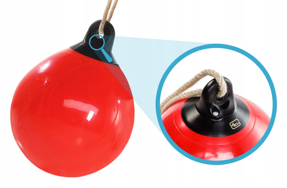 Huśtawka Siedzisko dla Dzieci Boja Kula KBT czerwo Wiek dziecka 3 lata +