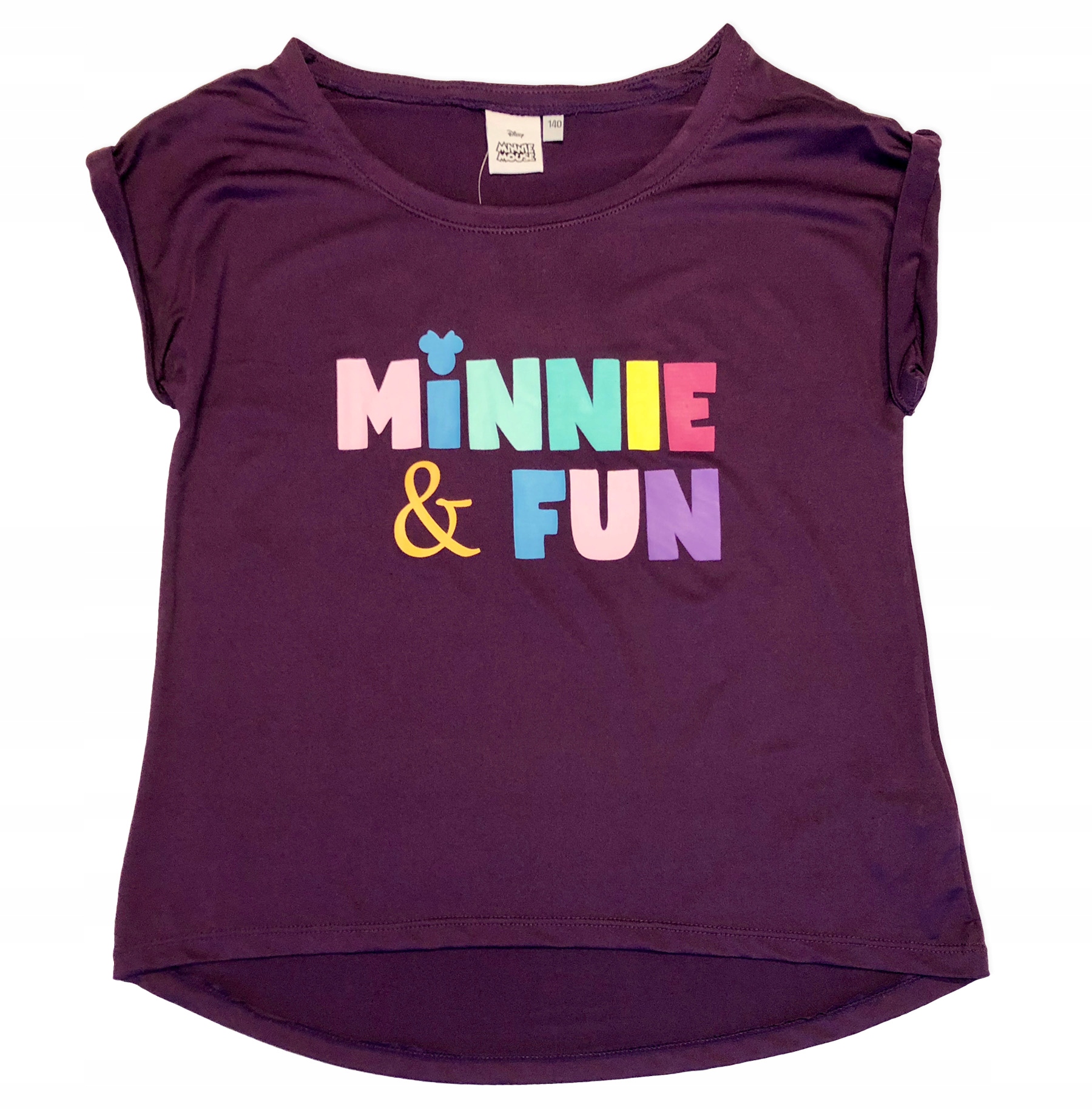 

Disney bluzka koszulka tshirt Minnie fiolet *146