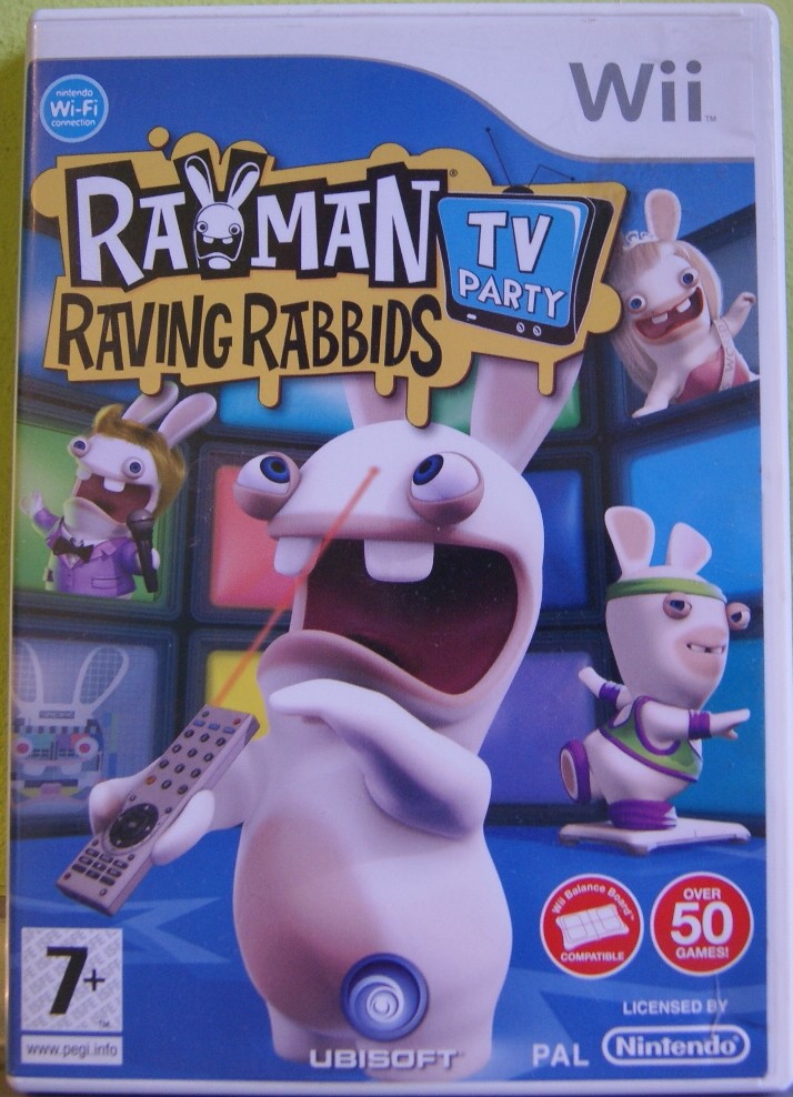 Rayman Raving Rabbids TV - Nintendo Wii - Stan: używany 44,99 zł ...