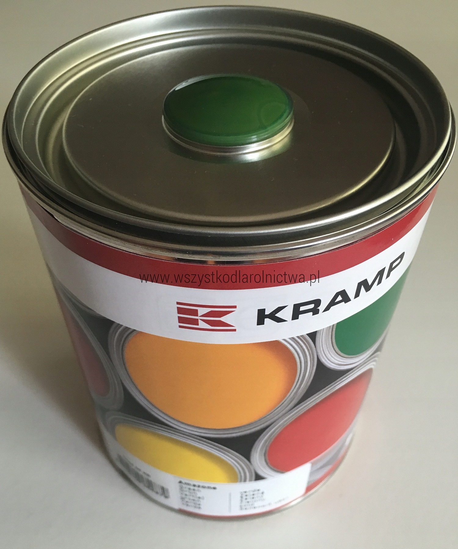 

Lakier zielony, farba zielona Amazone 1L Kramp