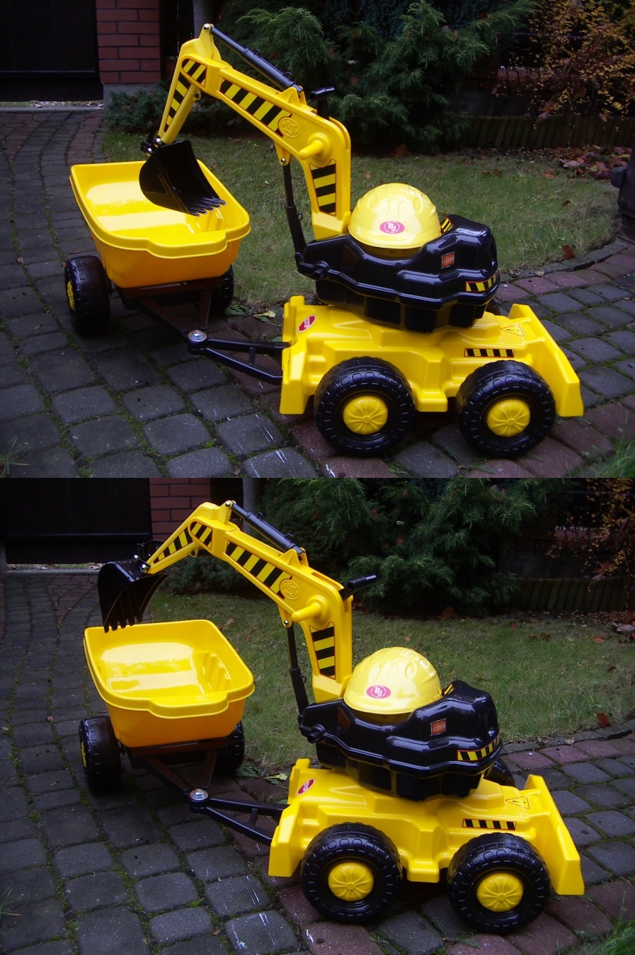 MEGA ZESTAW: KOPARKI +RUCH. ŁYCHA +KASK +PRZYCZEPA Płeć chłopcy dziewczynki unisex