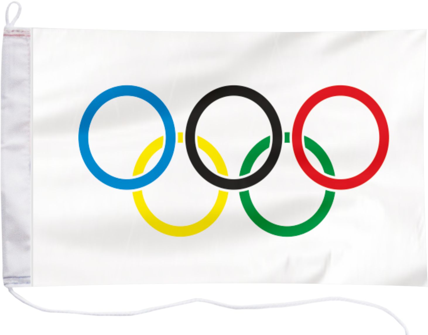 Изображение олимпийского флага
