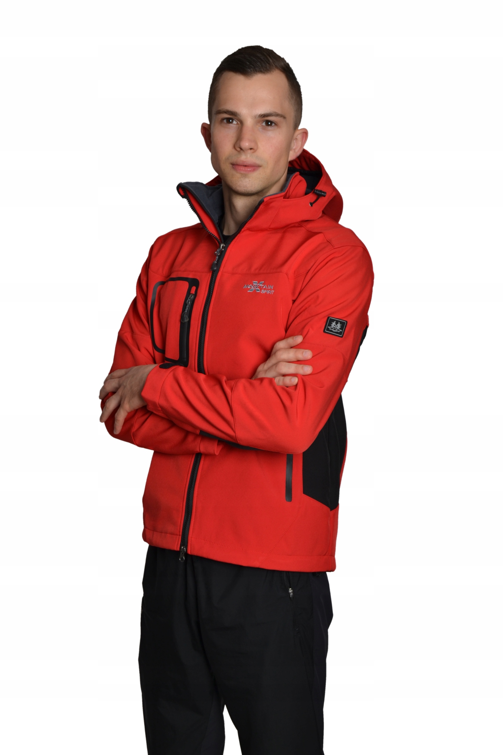 

Kurtka softshell men Mountain Spirit roz.L. slim
