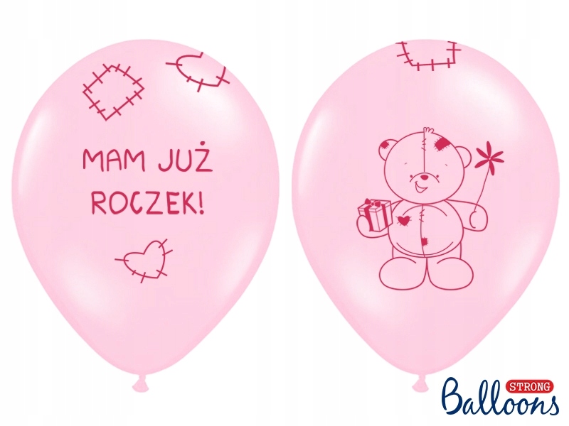 

Balon balony pierwsze 1 urodziny Mam Już Roczek