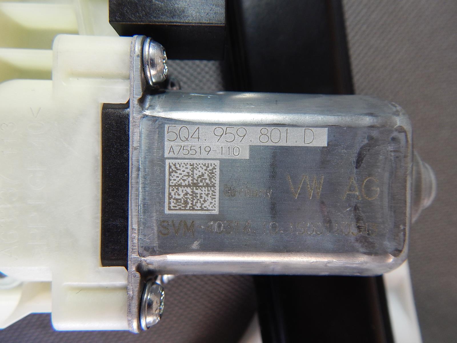 VW PASSAT B8 Mécanisme Vitres Droite Arrière 3G9839462A