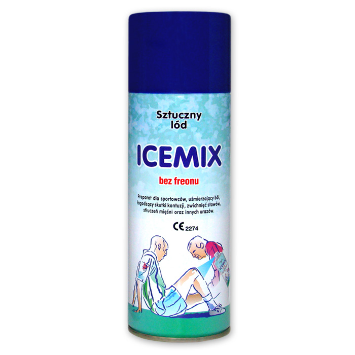 

Sztuczny Lód Ice MIX Icemix Spray Zamrażacz 400 ml