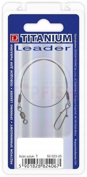 DRAGON PRZYPON TITANIUM WIRE 30cm 7kg