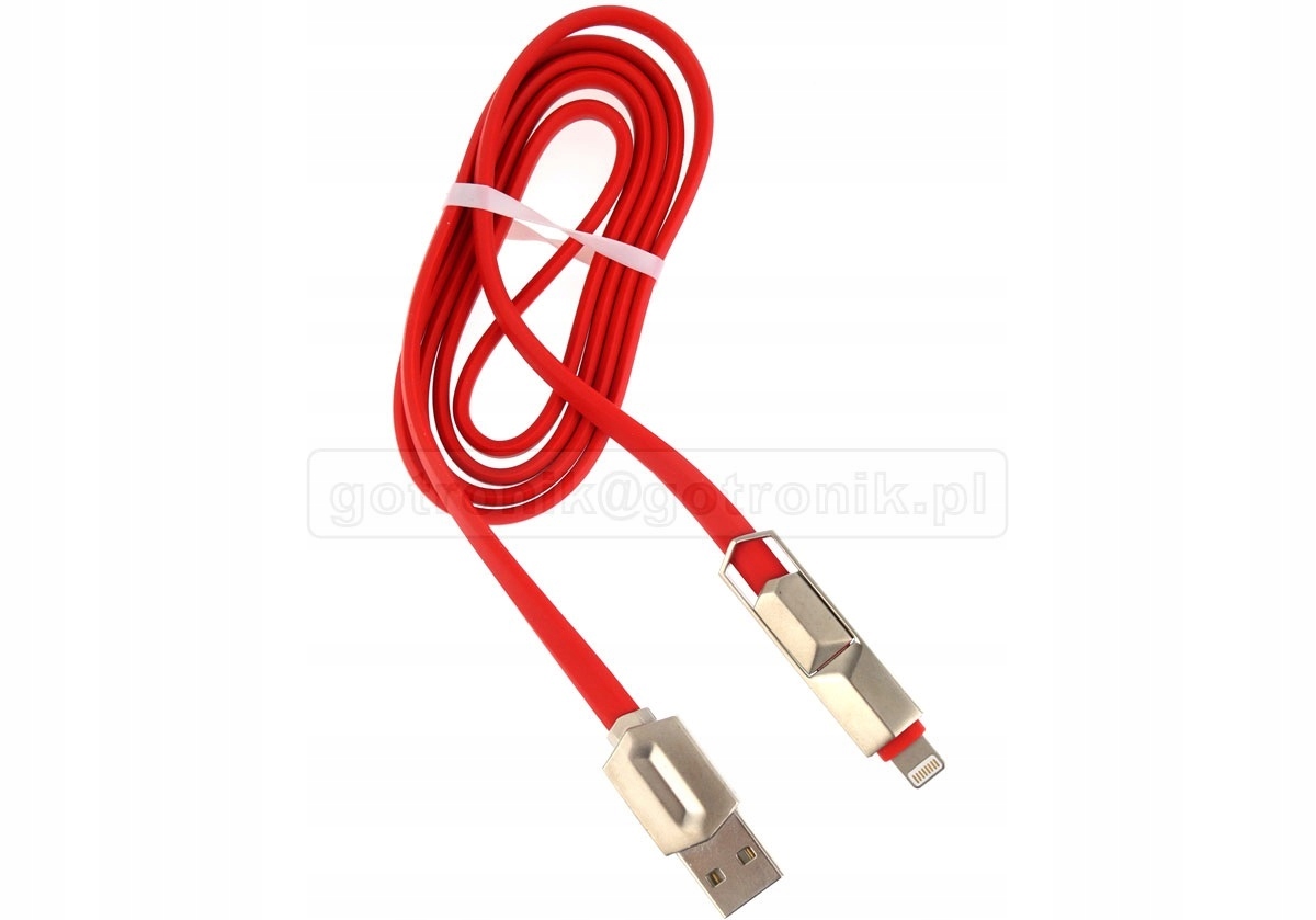 

Kabel 2w1 - mirco Usb + Lightning iPhone___GOT-022