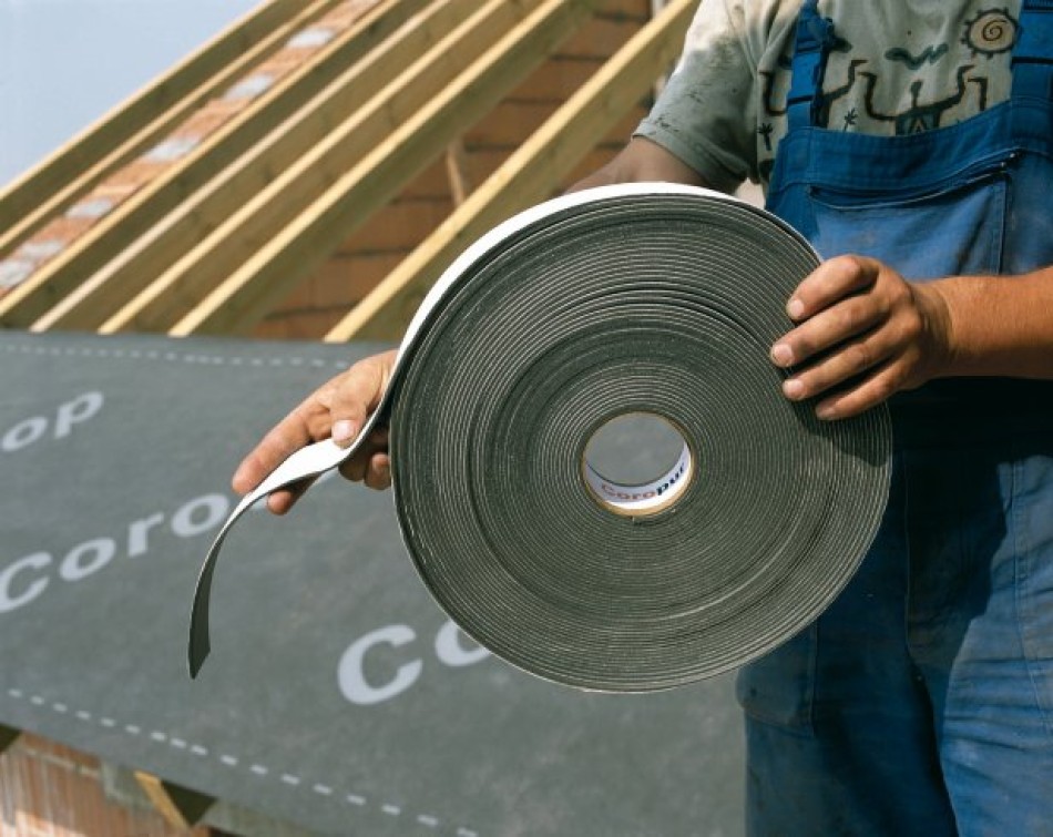 COROPUR TAŚMA WYGŁUSZAJĄCA USZCZELNIAJĄCA POD KONTRŁATY 40MM X 30MB Marka Corotop