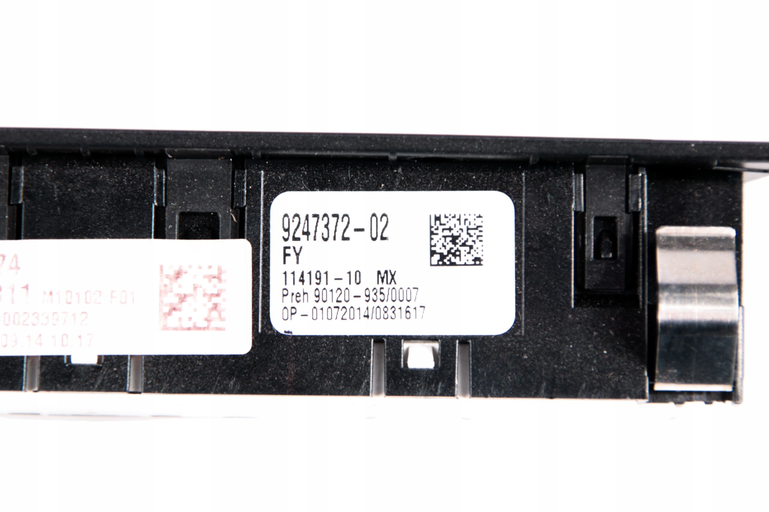 BMW PANEL ASYSTENTA RUCHU switch HEAD UP 9247372