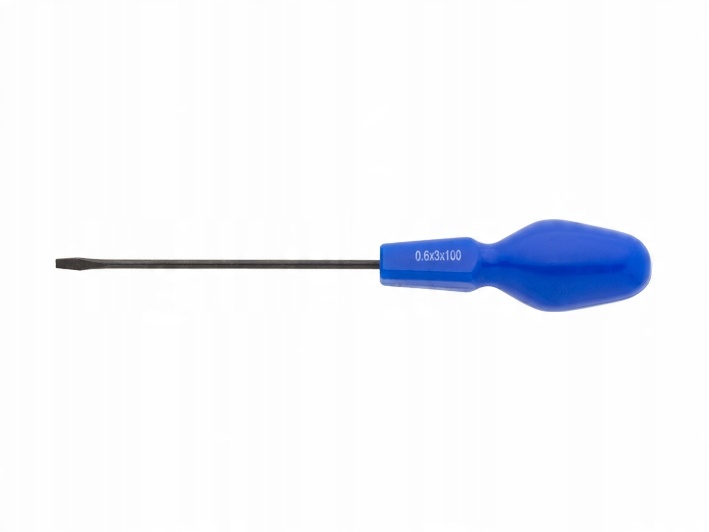

Wkrętak Monterski Śrubokręt Płaski 0,6x3x100MM