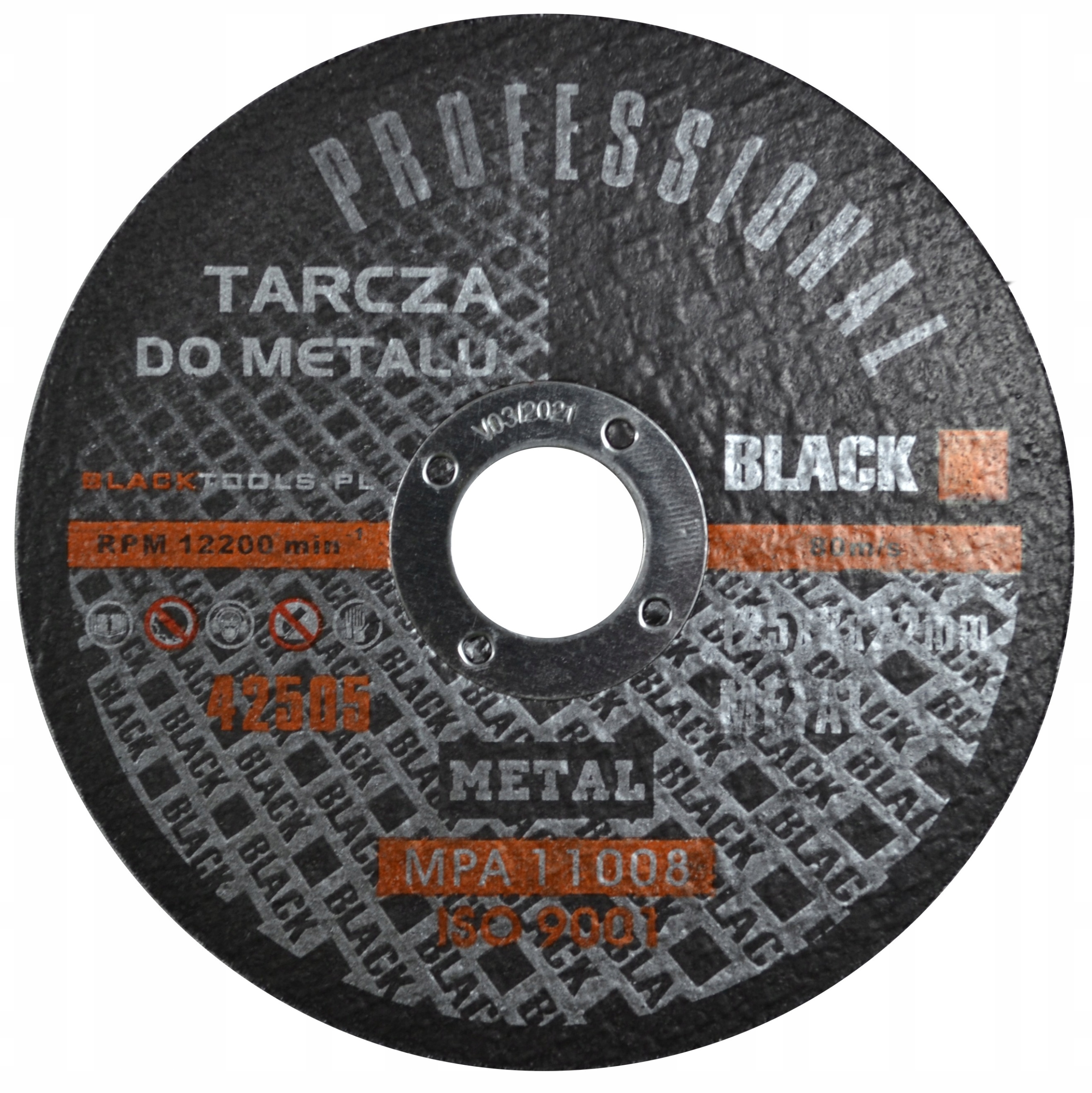 

Tarcza Do Metalu Gruba 125x3x22,2 (42505)
