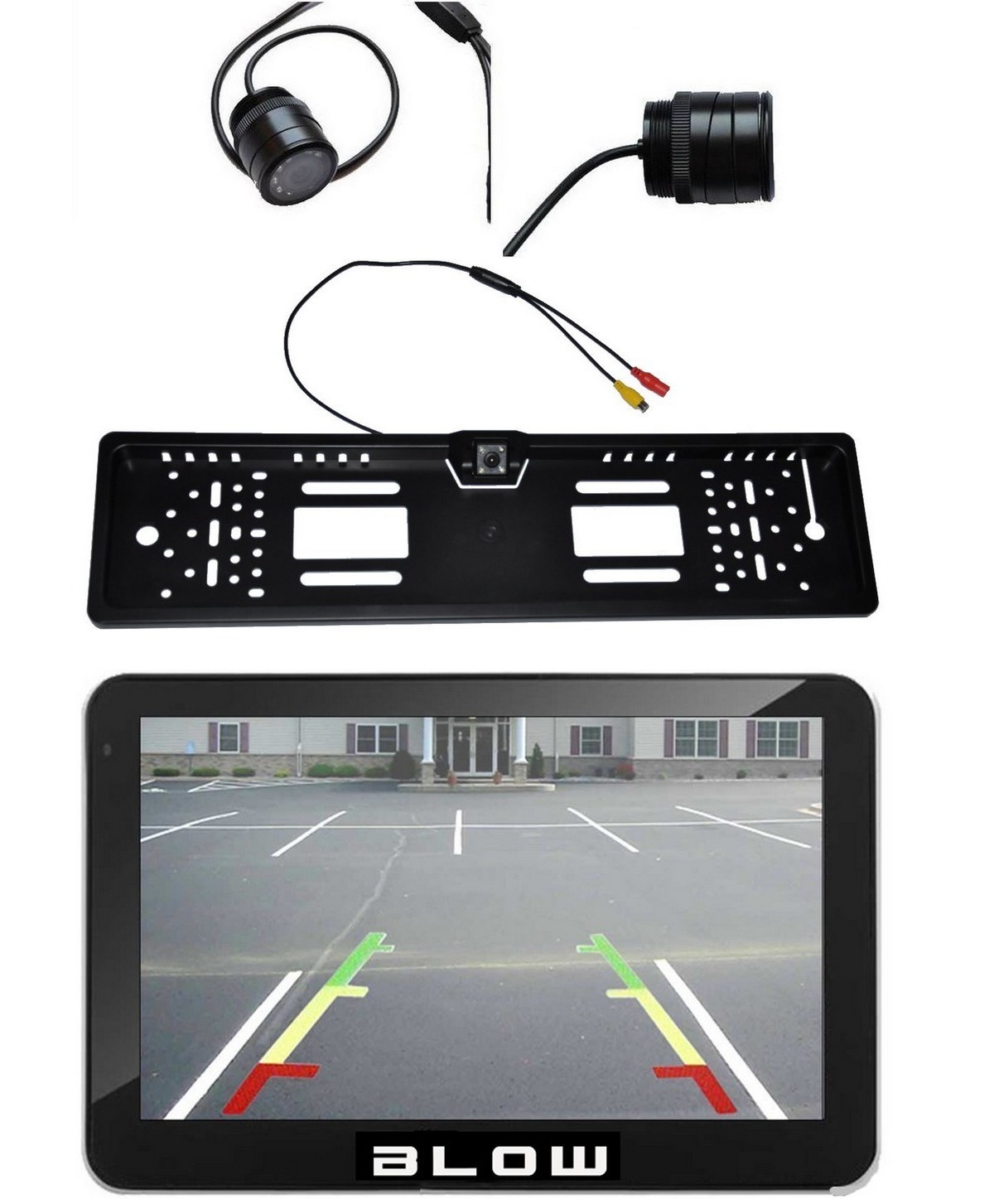 NAWIGACJA BLOW GPS720 7 Cali MAPY EU PL BLUETOOTH Szerokość produktu 18.1 cm