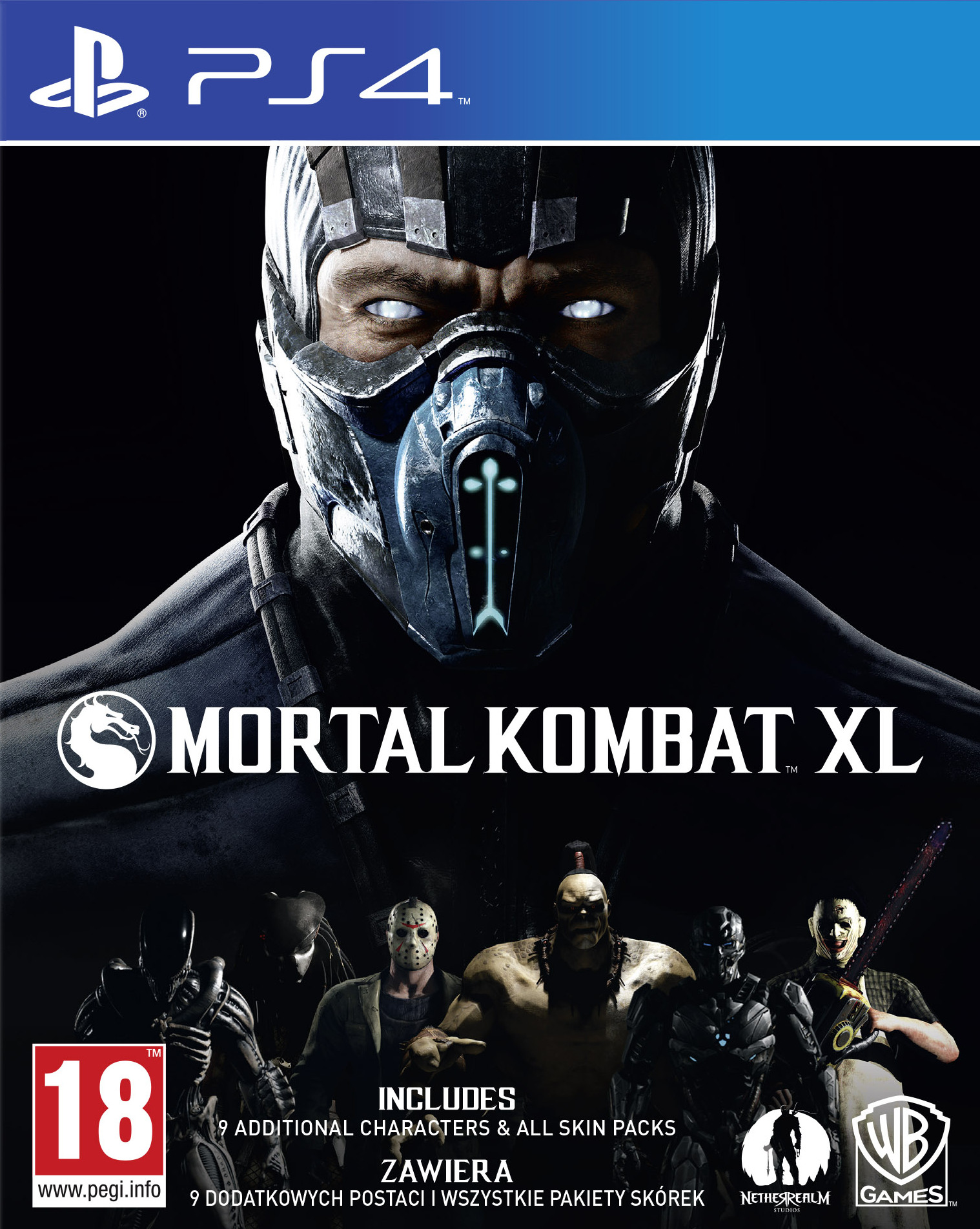 

PS4 Mortal Kombat XL Pl Nowa DLC 9 Postaci