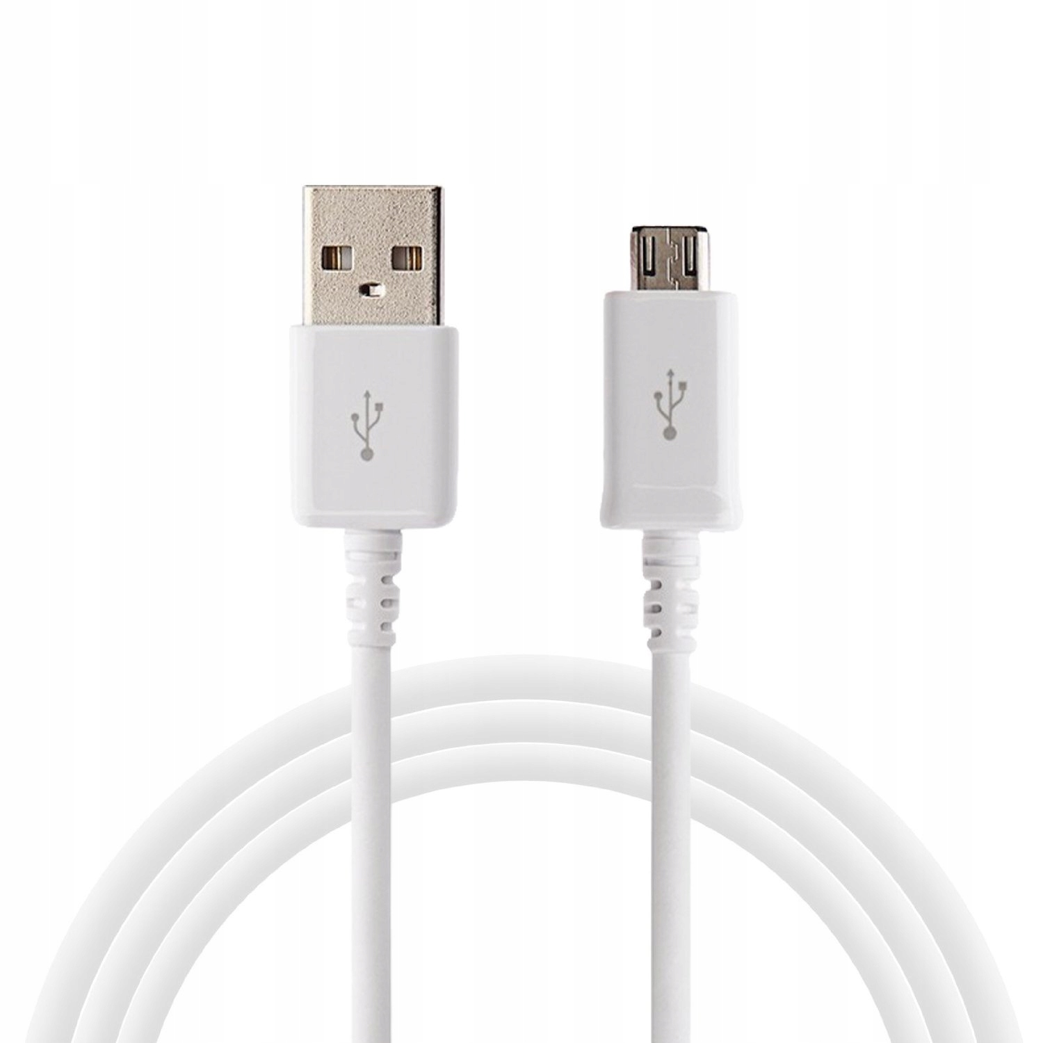 

Kabel Usb Micro Usb Biały/czarny 85 CM