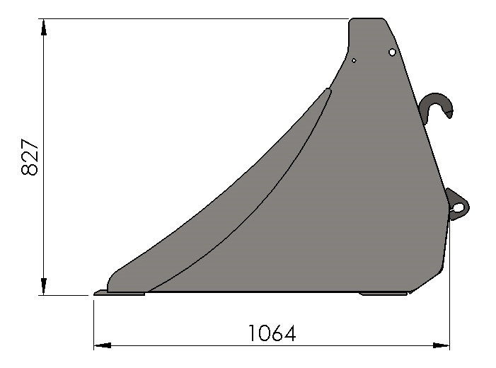 2.0 - Ковш усиленный HYDRAMET Euro SMS оборудование