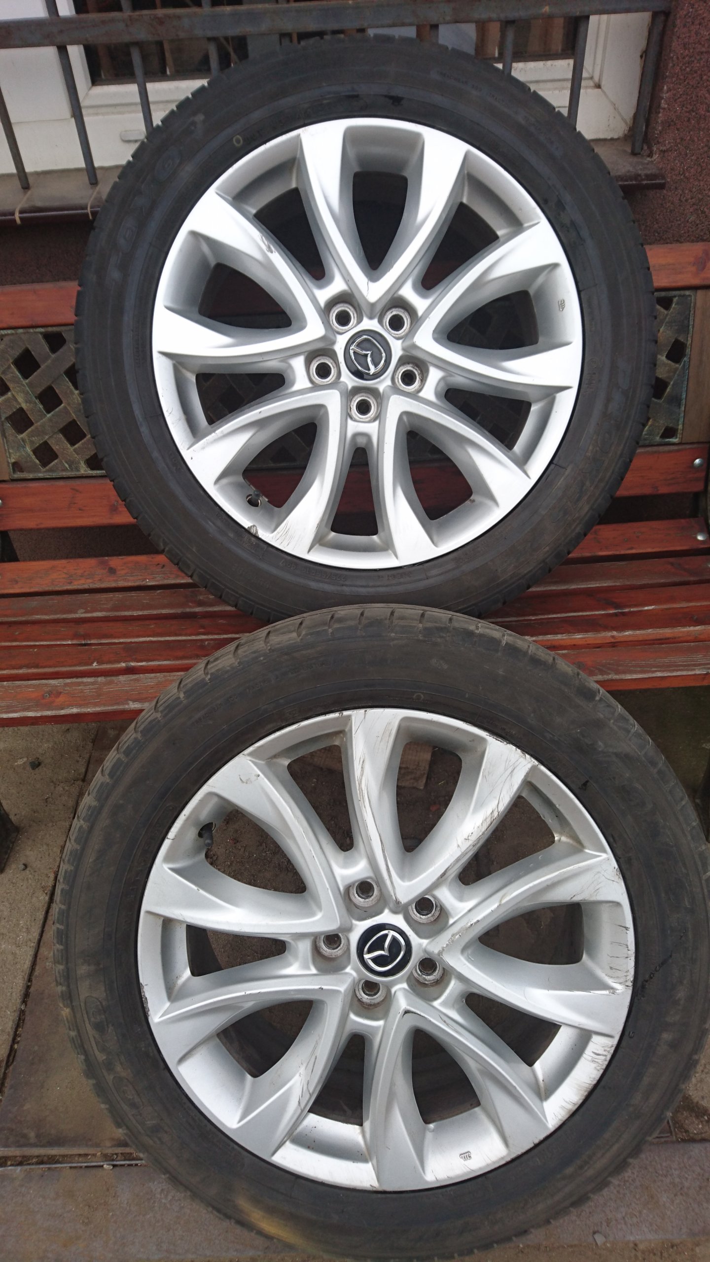 Обід алюміній MAZDA Cx7 7x19 Et50 5x114,3