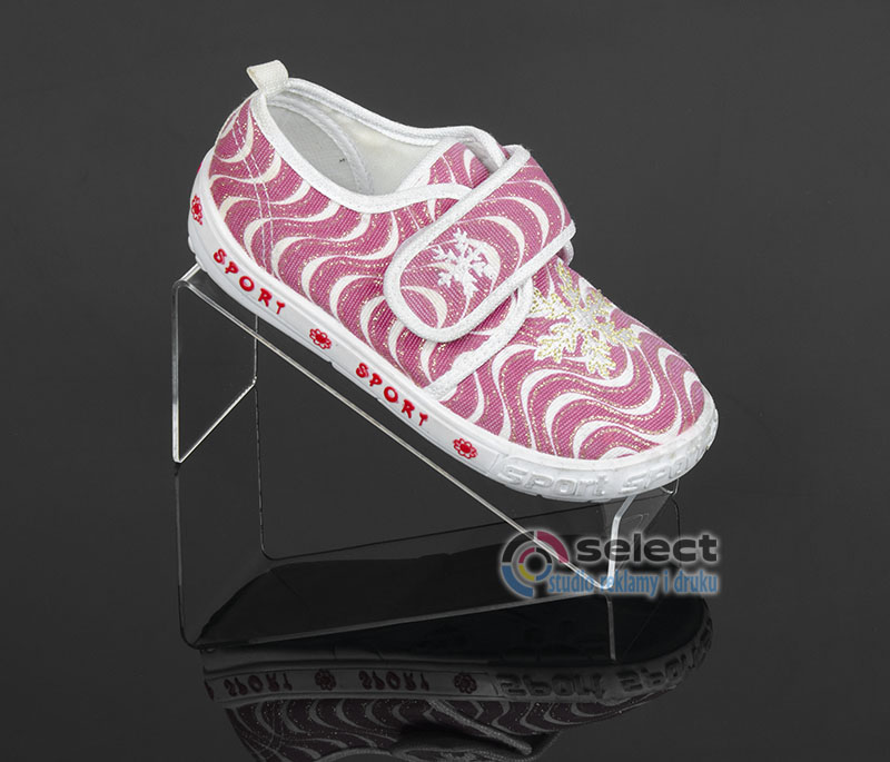 PODSTAWKA POD OBUWIE, STOJAK NA BUTY PLEXI BUT03 Typ stojak