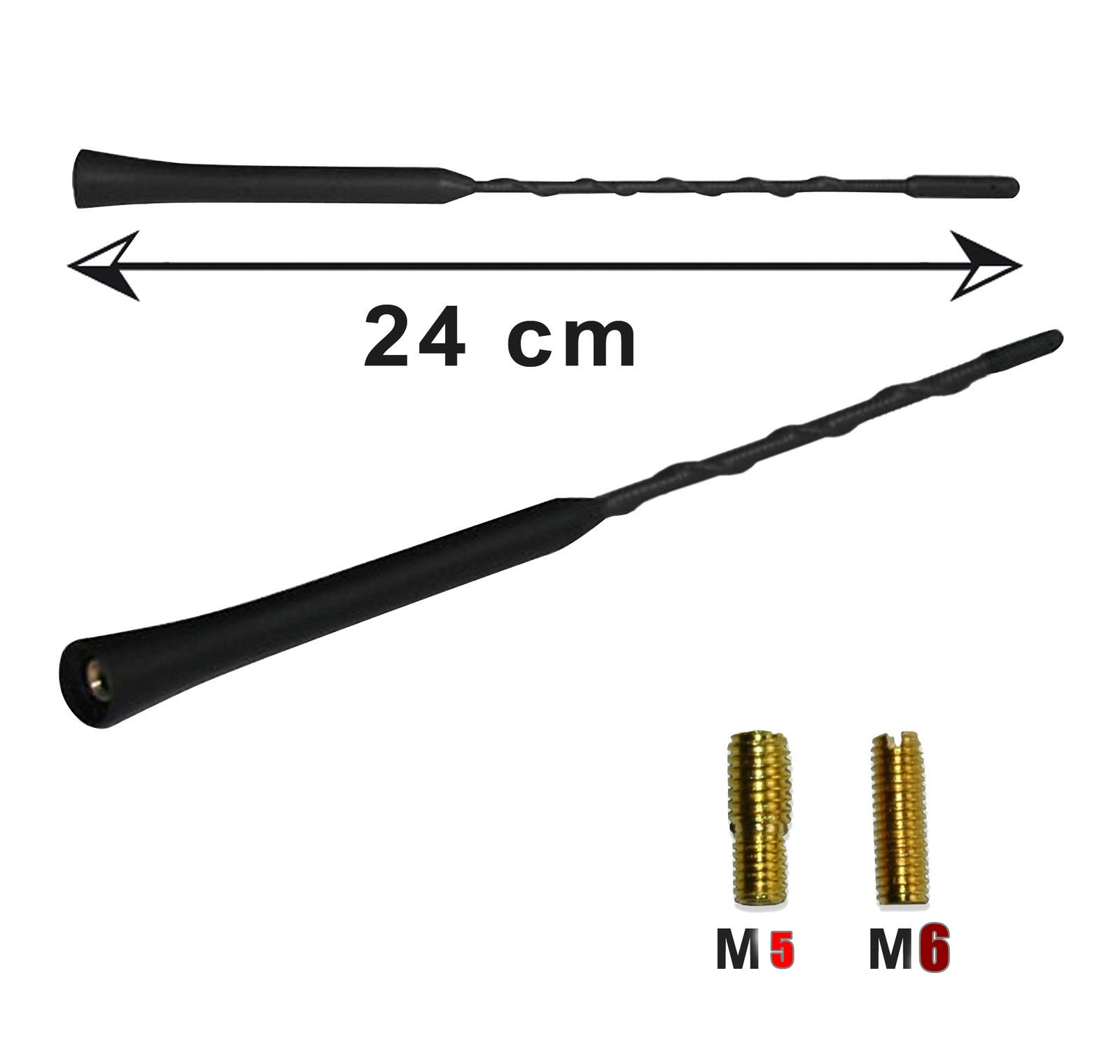 Maszt antena 24cm AUDI A4 B5 B6 VW PASSAT B5 FL Marka kawu