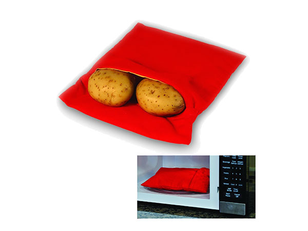 RĘKAW KIESZEŃ WOREK DO PIECZENIA ZIEMNIAKÓW ZIEMNIAKA POTATO W MIKROFALÓWCE Szerokość produktu 19 cm