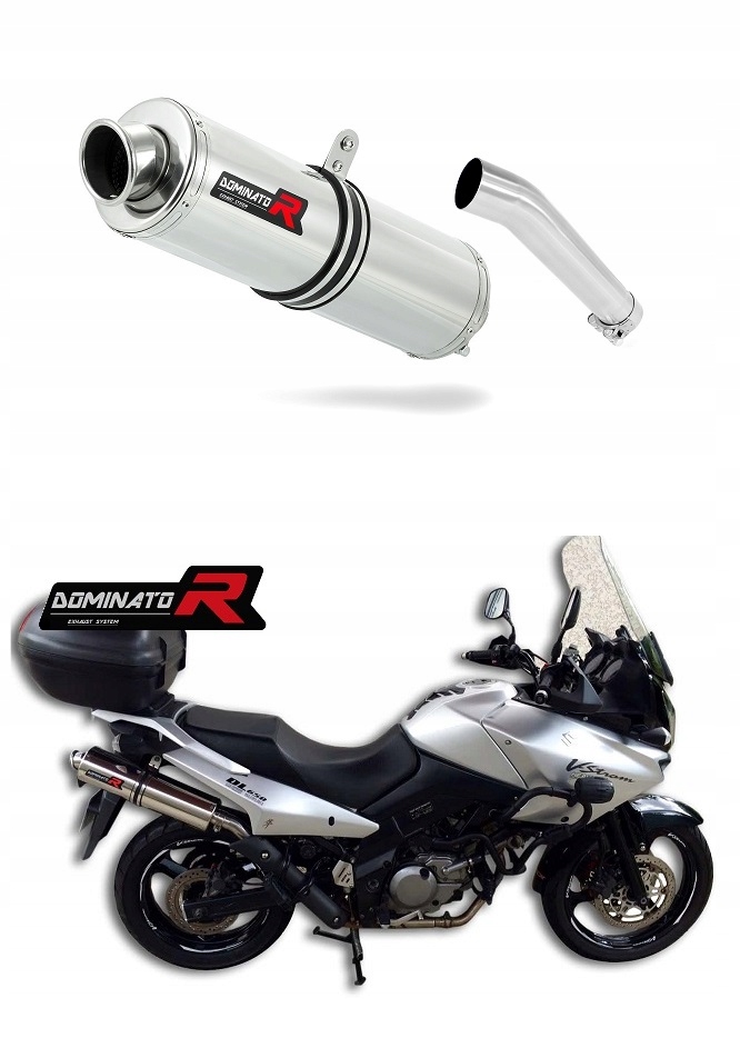 SU016DST - выхлоп DOMINATOR круглый DL 650 V-STROM 04-06