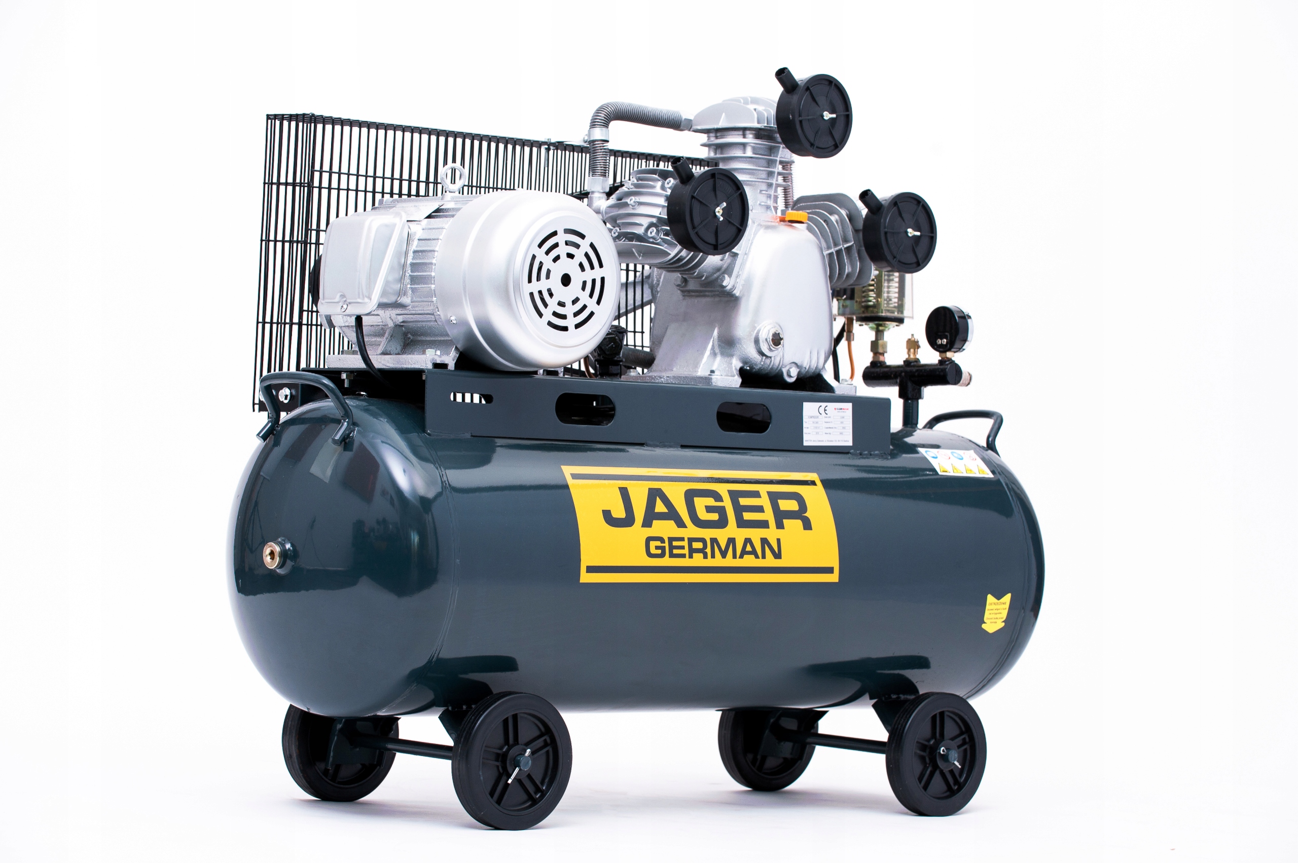 

kompresor sprężarka 100l 499lMin 400V jager german