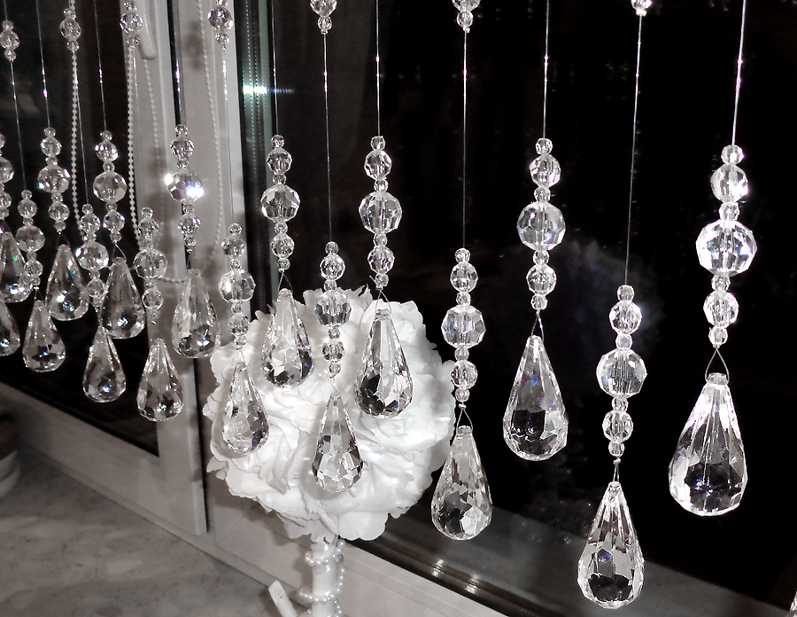 KRYSZTAŁKI makarony OGROMNA ŁEZKA 120cm w5 HIT Marka inna