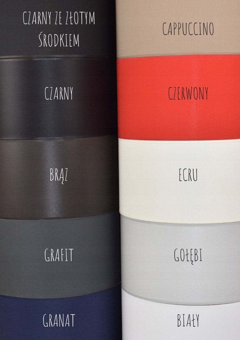 Zwis BELL Z6 żyrandol tuba 17 kolorów wysyłka 24H Maksymalna moc pojedynczego źródła światła 40 W