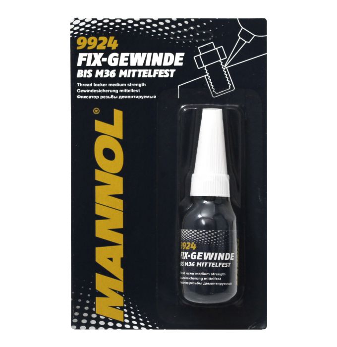 

Mannol Klej do Gwintów Śrub Niebieski Średni 10ML